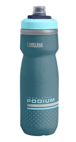 Bidon rowerowy Podium Chill 620 ml z izolacją termiczną Camelbak niebieski