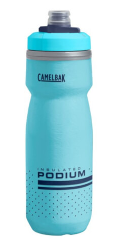 Bidon rowerowy Podium Chill 620 ml z izolacją termiczną Camelbak błękitny