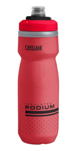 Bidon rowerowy Podium Chill 620 ml z izolacją termiczną Camelbak czerwony