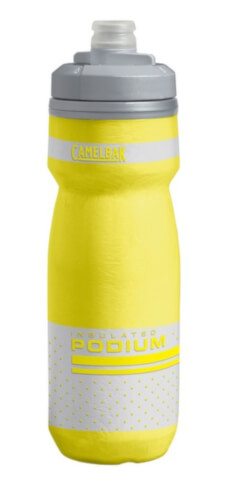 Bidon rowerowy Podium Chill 620 ml z izolacją termiczną Camelbak żółty