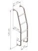 Drabinka 4 stopniowa Ladder 4 Step Thule