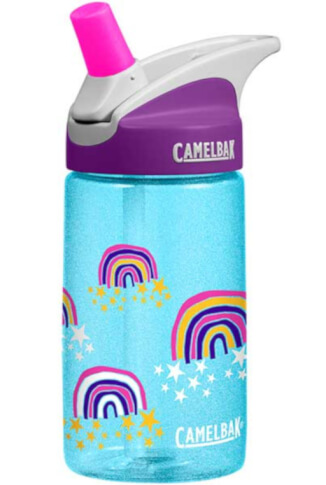 Butelka dziecięca Camelbak Eddy Kids 400ml niebieska w tęcze