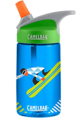 Butelka dziecięca Camelbak Eddy Kids 400ml niebieska z motywem sportowym