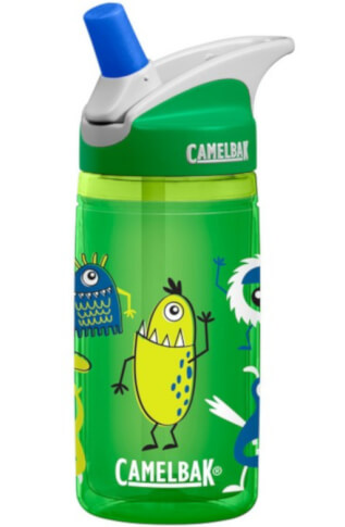 Butelka dziecięca Camelbak Eddy Kids Insulated 400ml z izolacją zielone potworki