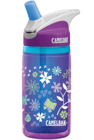 Butelka dziecięca Camelbak Eddy Kids Insulated 400ml z izolacją fioletowe kwiatki