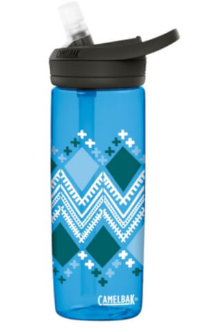 Butelka turystyczna Eddy+ 600ml Camelbak niebieska ze wzorem