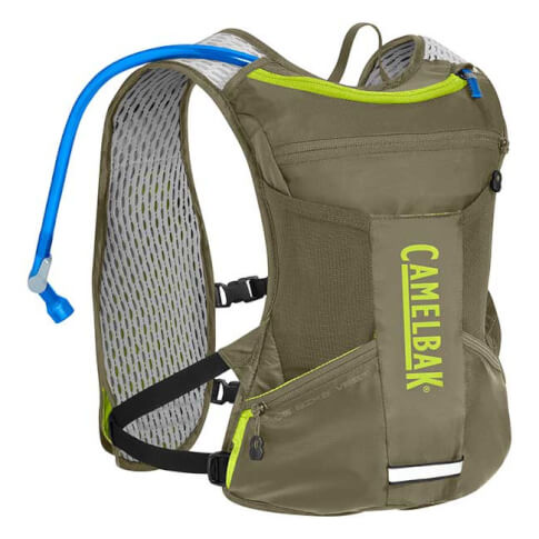 Kamizelka rowerowa z wentylacją Chase Bike Vest z bukłakiem Crux 1,5L zielony Camelbak