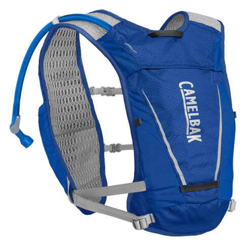 Kamizelka dla biegaczy z wentylacją Circuit Vest z bukłakiem Crux 1,5L niebieski Camelbak
