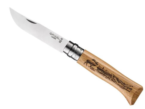 Składany nóż Inox Animalia Deer No 08 Opinel