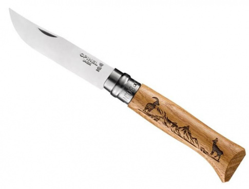 Składany nóż Inox Animalia Chamois No 08 Opinel