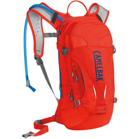Damski plecak rowerowy z systemem nawadniania L.U.X.E 100 oz z bukłakiem Crux 3L pomarańczowy Camelbak