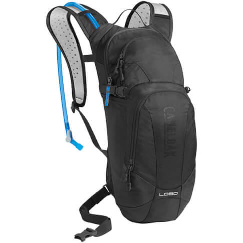 Lekki plecak rowerowy z systemem nawadniania Lobo 100 oz z bukłakiem Crux 3 L czarny Camelbak