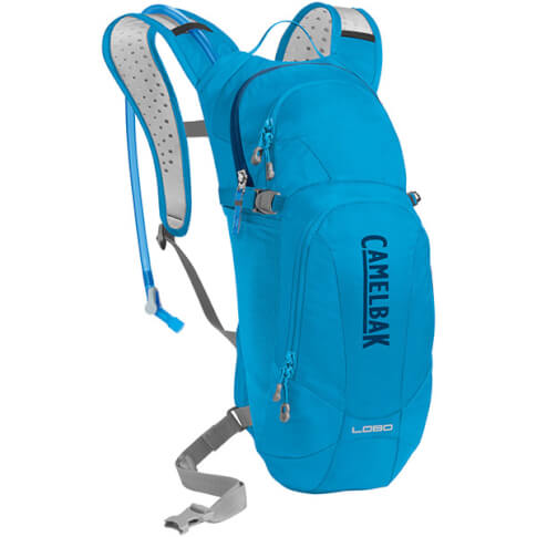 Lekki plecak rowerowy z systemem nawadniania Lobo 100 oz z bukłakiem Crux 3 L błękitny Camelbak