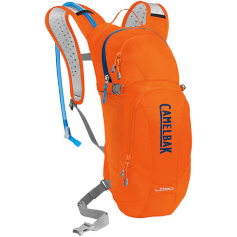 Lekki plecak rowerowy z systemem nawadniania Lobo 100 oz z bukłakiem Crux 3 L pomarańczowy Camelbak