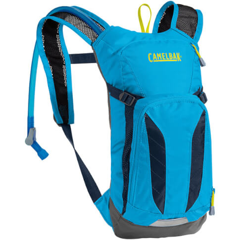 Dziecięcy plecak rowerowy Mini M.U.L.E. 50 oz z bukłakiem Crux 1,5 L niebieski Camelbak