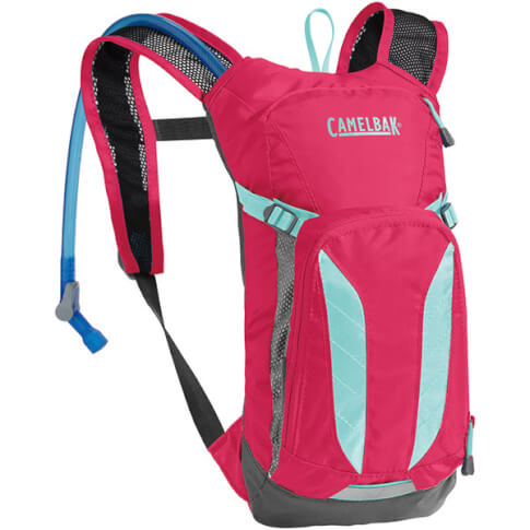 Dziecięcy plecak rowerowy Mini M.U.L.E. 50 oz z bukłakiem Crux 1,5 L różowy Camelbak