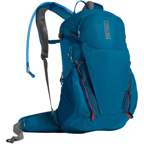 Trekkingowy plecak turystyczny Rim Runner 22 85 oz z bukłakiem Crux 2,5 L niebieski Camelbak