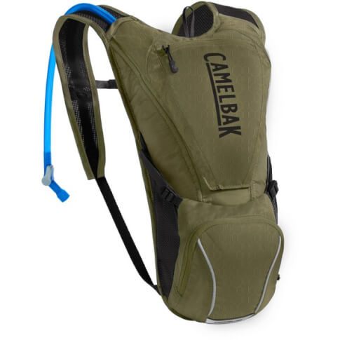 Lekki plecak rowerowy Rogue 85 oz z bukłakiem Crux 2,5 L oliwkowy Camelbak