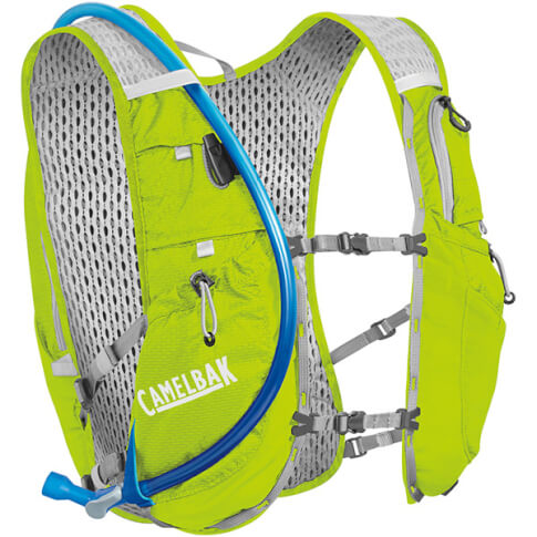 Kamizelka do biegania Ultra 10 Vest L zielona Camelbak z bukłakiem Crux 2 