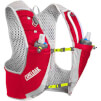 Kamizelka do biegania Ultra Pro Vest S czerwona Camelbak  z dwoma bidonami Quick Stow Flask 500 ml 