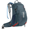 Plecak trekkingowy z systemem nawadniania Franconia LR 24 100 oz z bukłakiem Crux Lumbar 3 L szary Camelbak