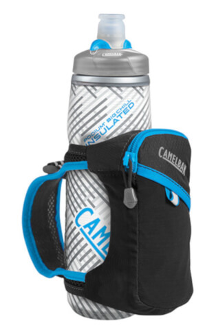 Uchwyt dla biegaczy Quick Grip Chill z bidonem Podium Chill 600 ml czarny Camelbak