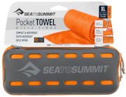 Ręcznik szybkoschnący Pocket Towel XL Sea To Summit 75 x 150 pomarańczowy