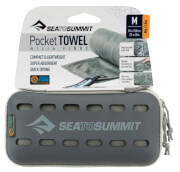 Ręcznik szybkoschnący Pocket Towel M Sea To Summit 50 x 100 szary