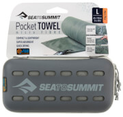 Ręcznik szybkoschnący Pocket Towel L Sea To Summit 60 x 120 szary