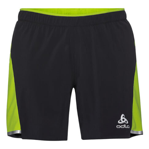 Chłodzące spodenki Odlo do biegania męskie 2 in 1 Shorts ZEROWEIGHT Ceramicool C/O czarne