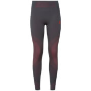 Spodnie sportowe Bottom Pant Performance Warm Odlo szaro czerwone