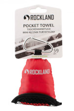 Mini ręcznik szybkoschnący czerwony Rockland