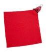 Mini ręcznik szybkoschnący 40x40 czerwony Rockland