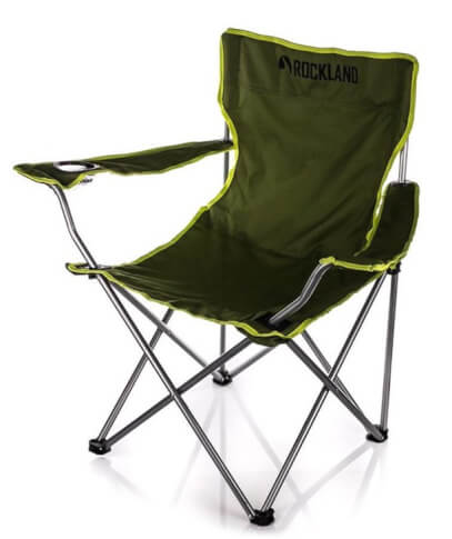 Składane krzesło kempingowe Montana ciemnozielone Rockland