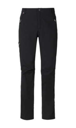 Elastyczne outdoorowe spodnie męskie Pants Wedgemount czarne Odlo