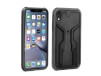 Uchwyt na telefon iPhone XR Ridecase Topeak czarny szary