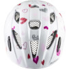 Kask dziecięcy rowerowy Ximo White Hearts Alpina