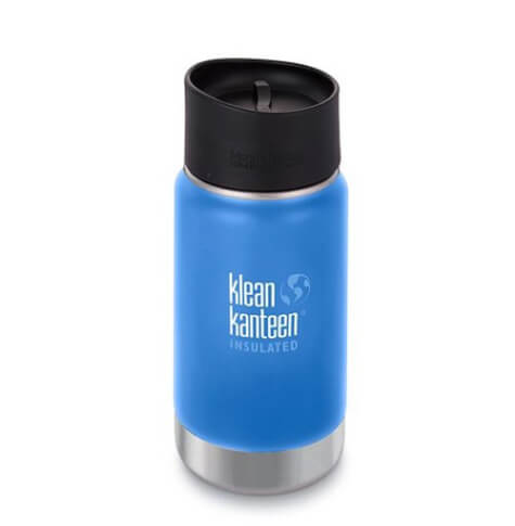 Termos Wide Vacuum Insulated 355ml Neptune Blue Klean Kanteen