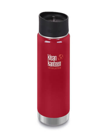 Termos Wide Vacuum Insulated 592ml Mineral Red Klean Kanteen