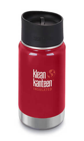 Termos Wide Vacuum Insulated 355ml Mineral Red Klean Kanteen