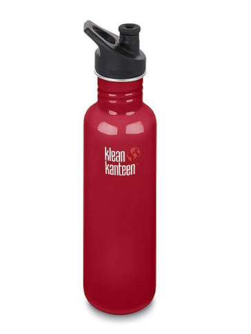 Butelka sportowa Classic Sport Cap Mineral Red 800ml Klean Kanteen 