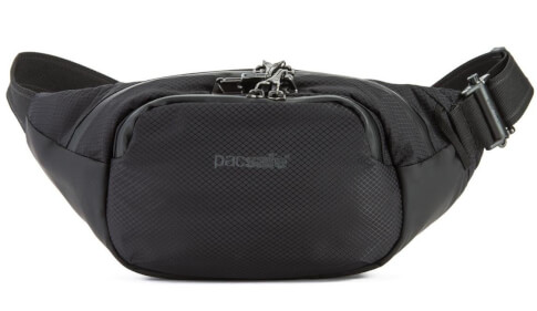 Saszetka nerka antykradzieżowa Pacsafe Venturesafe X Waistpack Black