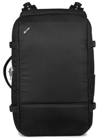 Antykradzieżowa torba podróżna z szelkami Pacsafe Vibe 40 Jet Black