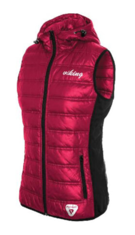 Ocieplana kamizelka damska Primaloft Becky vest różowa Viking