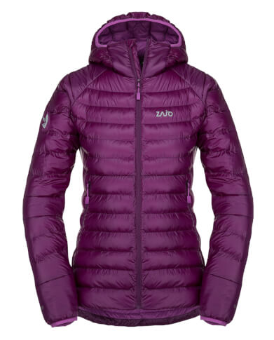 Puchowa kurtka Zajo Livigno W Jkt Dark Purple