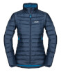 Puchowa kurtka bez kaptura Zajo Livigno W NH Jkt Estate Blue