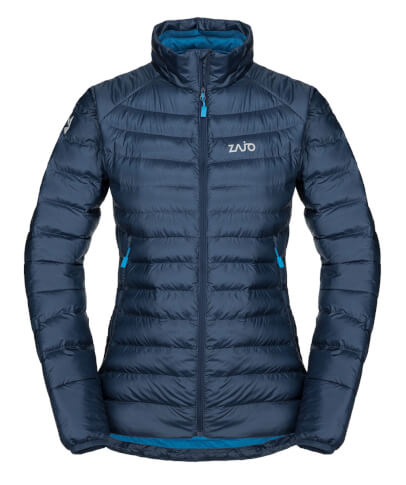 Puchowa kurtka bez kaptura Zajo Livigno W NH Jkt Estate Blue