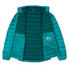 Puchowa kurtka bez kaptura Zajo Livigno W NH Jkt Enamel Blue