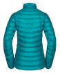 Puchowa kurtka bez kaptura Zajo Livigno W NH Jkt Enamel Blue