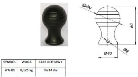 Gumowa Wkładka  do zaczepu kulowego Steelpress